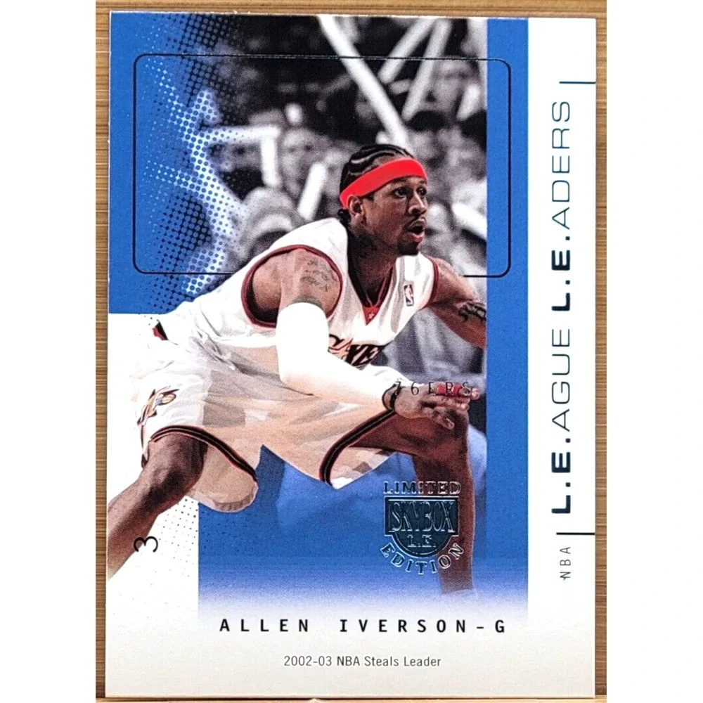 2003-04 SKYBOX LE‎ ALLEN IVERSON LEAGUE LEADERS